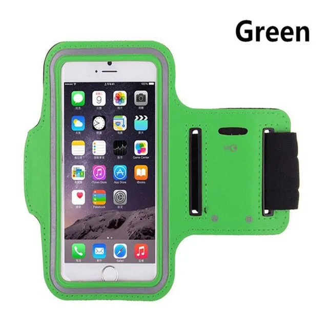 Sport Armband case mobile phone fashion holder for women's on hand smartphone handbags sling Running Gym Arm Band Fitness