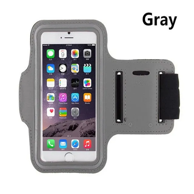 Sport Armband case mobile phone fashion holder for women's on hand smartphone handbags sling Running Gym Arm Band Fitness