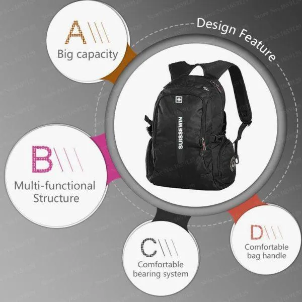 Suisse Laptop Backpack/Travel Backpack – SN8351c