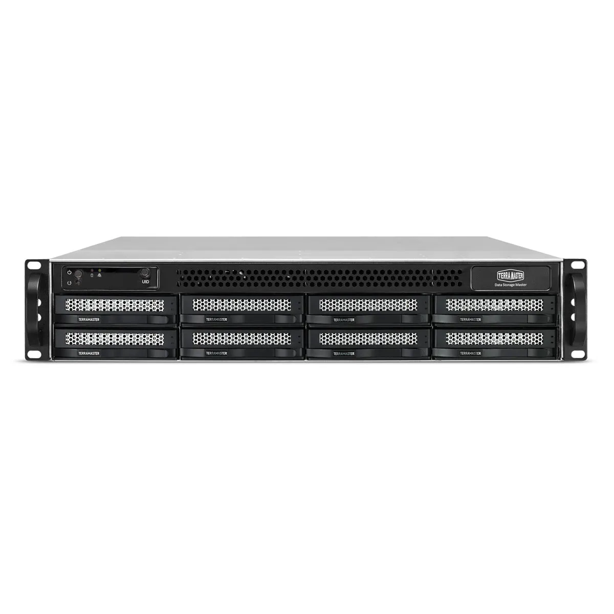 TERRAMASTER U8-423 2.5GbE NAS Rackmount 2U 8-Bay High Performance for SMB with Intel Quad-core CPU, 4GB DDR4, 2.5GbE Port x 2, Network Storage Server (Diskless)