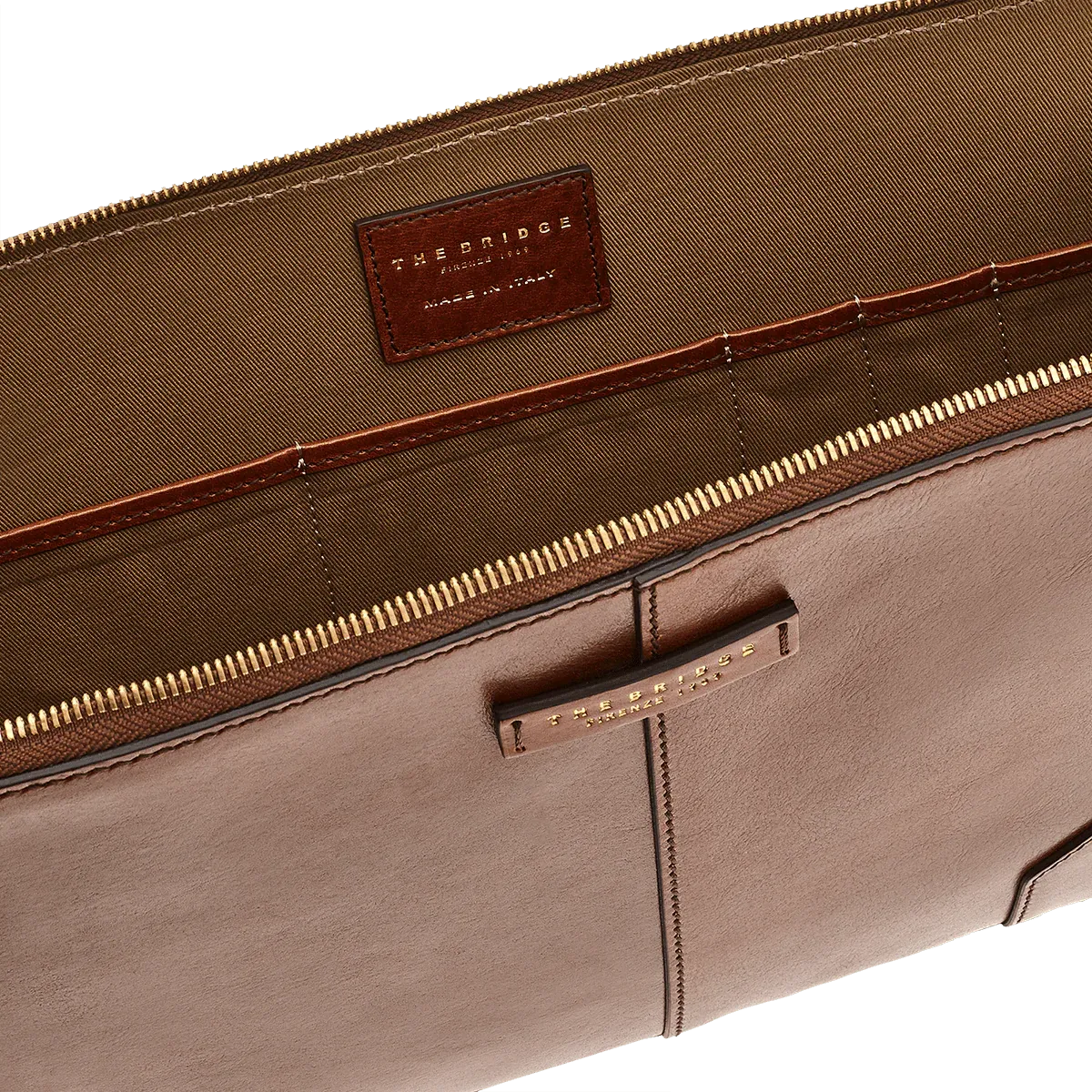 The Bridge - Vespucci Document Holder in Brown