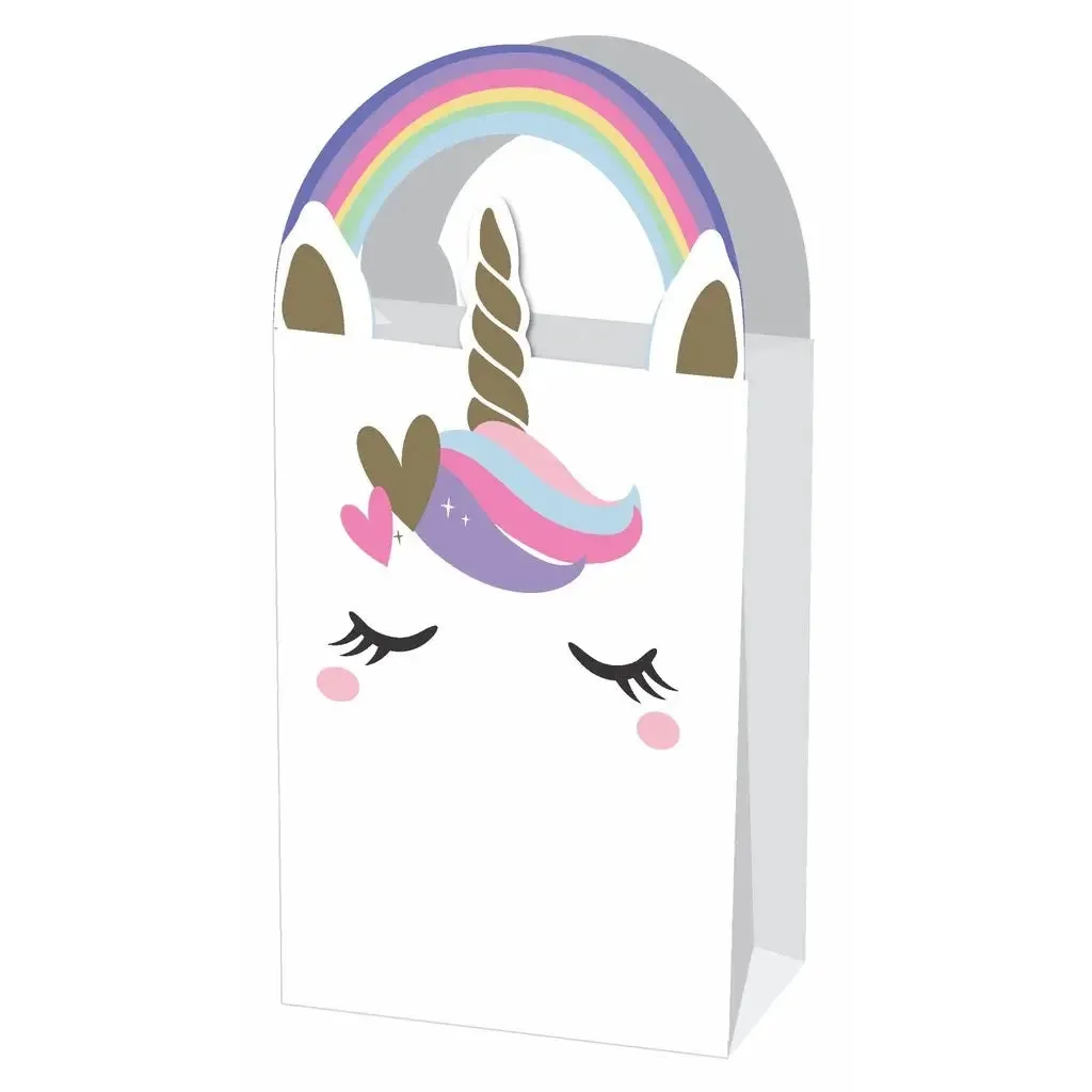 Unicorn Paper Treat Bags - 4 Pkt