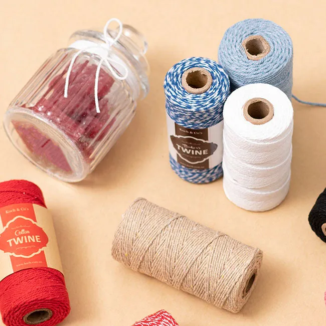 White Bakers Twine (100m)