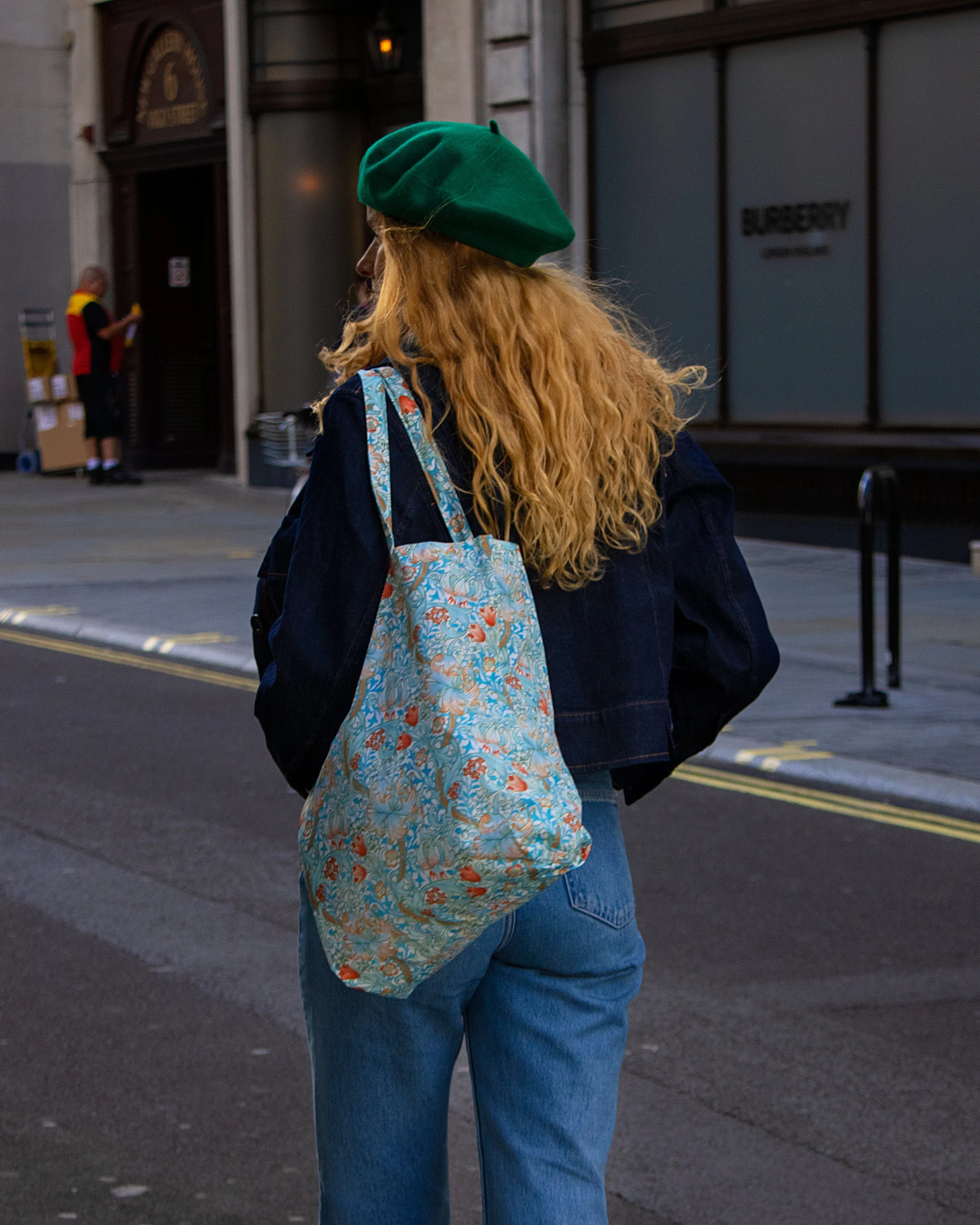 William Morris | Golden Lily | Recycled Tote