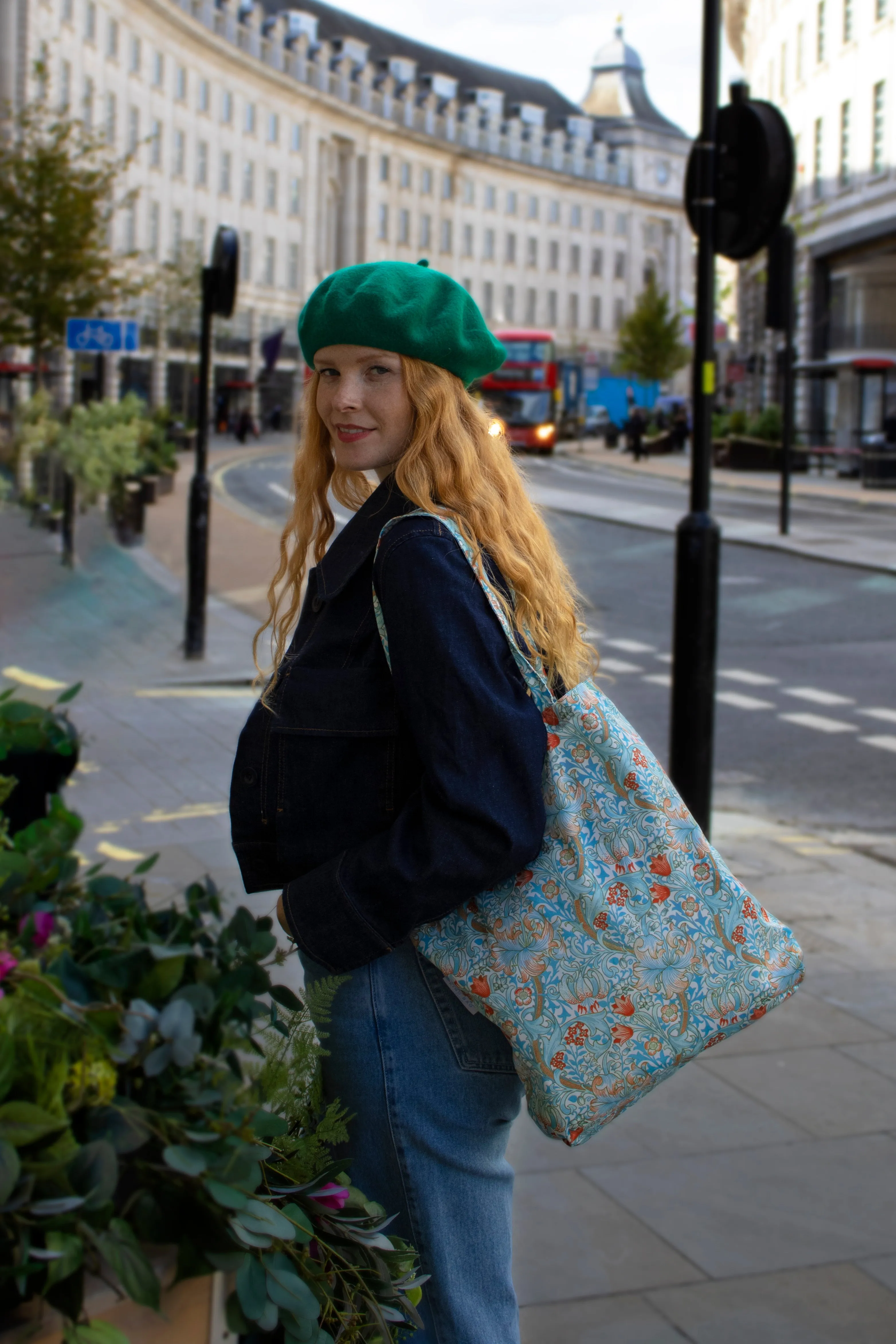 William Morris | Golden Lily | Recycled Tote