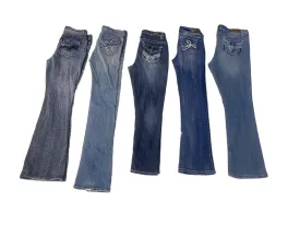 Y2K Silver Brand Jeans - 09 Pcs