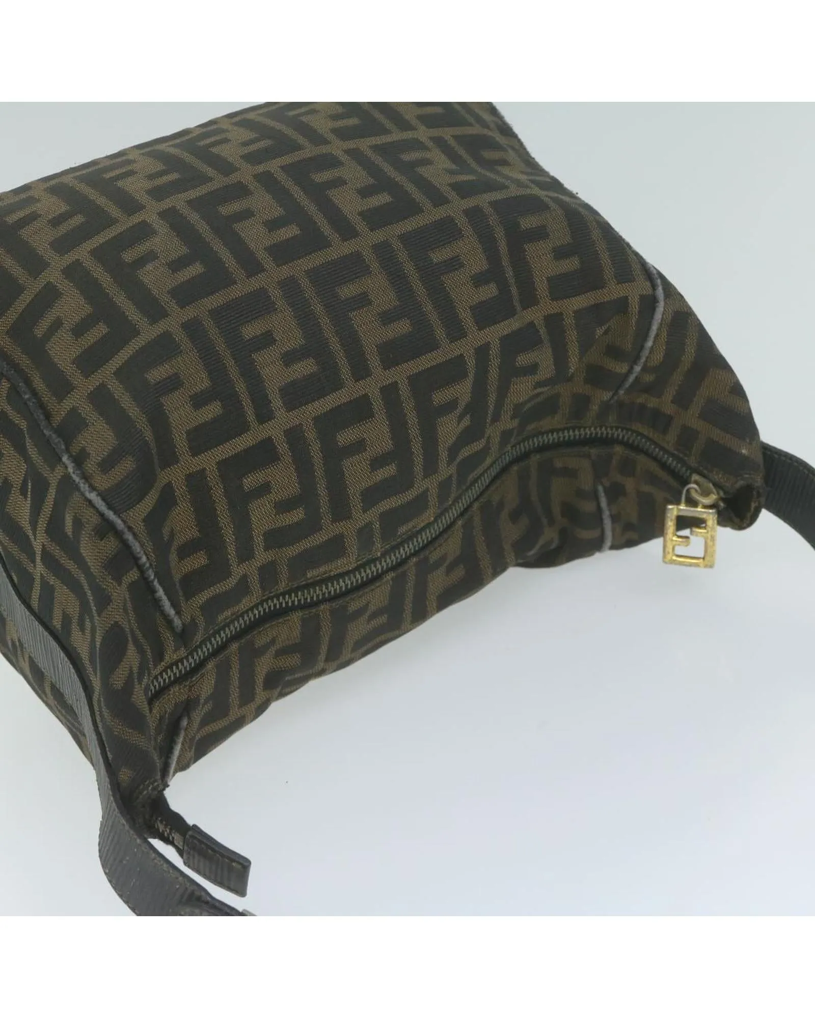 Zucca Canvas Hand Bag by FENDI